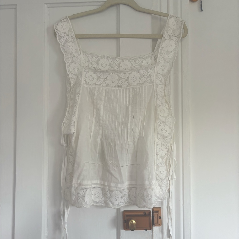 The Great Crochet Lace Attic Tank